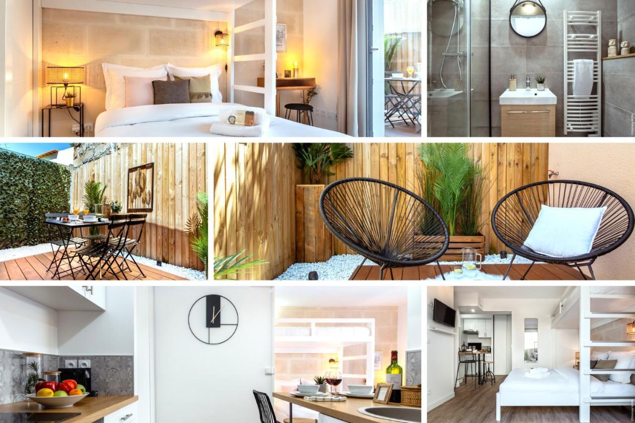 Life&Travel - Studio Cosy - Parking - Terrasse Μπορντό Εξωτερικό φωτογραφία