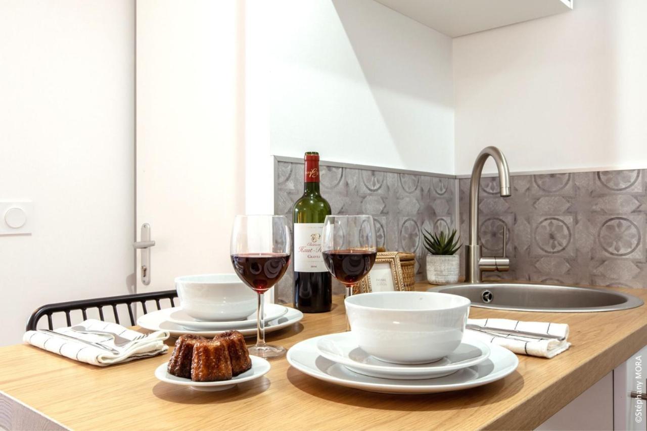 Life&Travel - Studio Cosy - Parking - Terrasse Μπορντό Εξωτερικό φωτογραφία